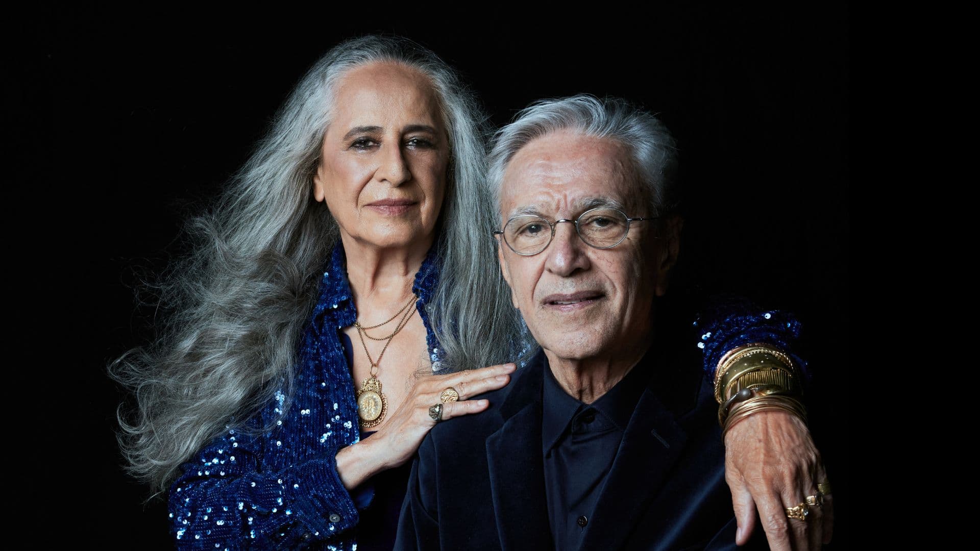 Caetano Veloso e Maria Bethânia são indicados ao Grammy 2026 na categoria Melhor Álbum de Música Global