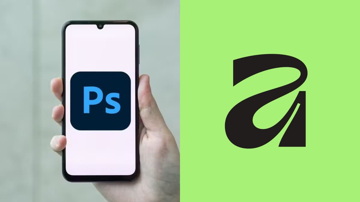 Comparação entre Affinity e Photoshop no teste de edição de imagem em 2025