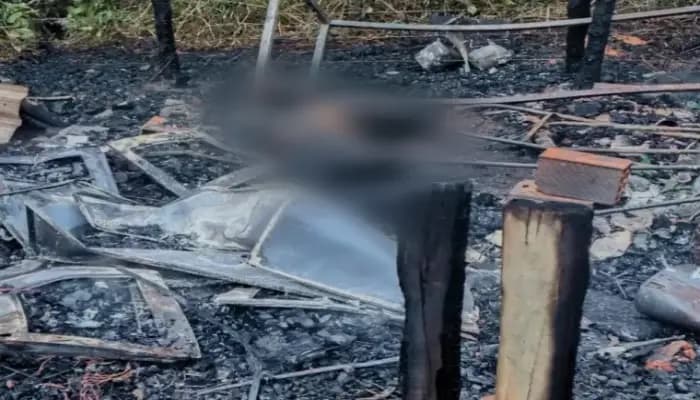 Incêndio em residência deixa um homem carbonizado em Lauro de Freitas, RMS