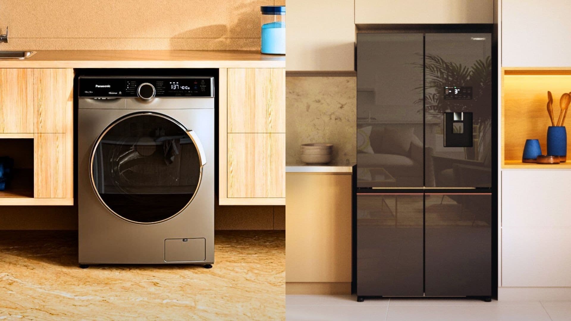 Panasonic lança lava e seca Max e geladeira UniqGlass Max no Brasil