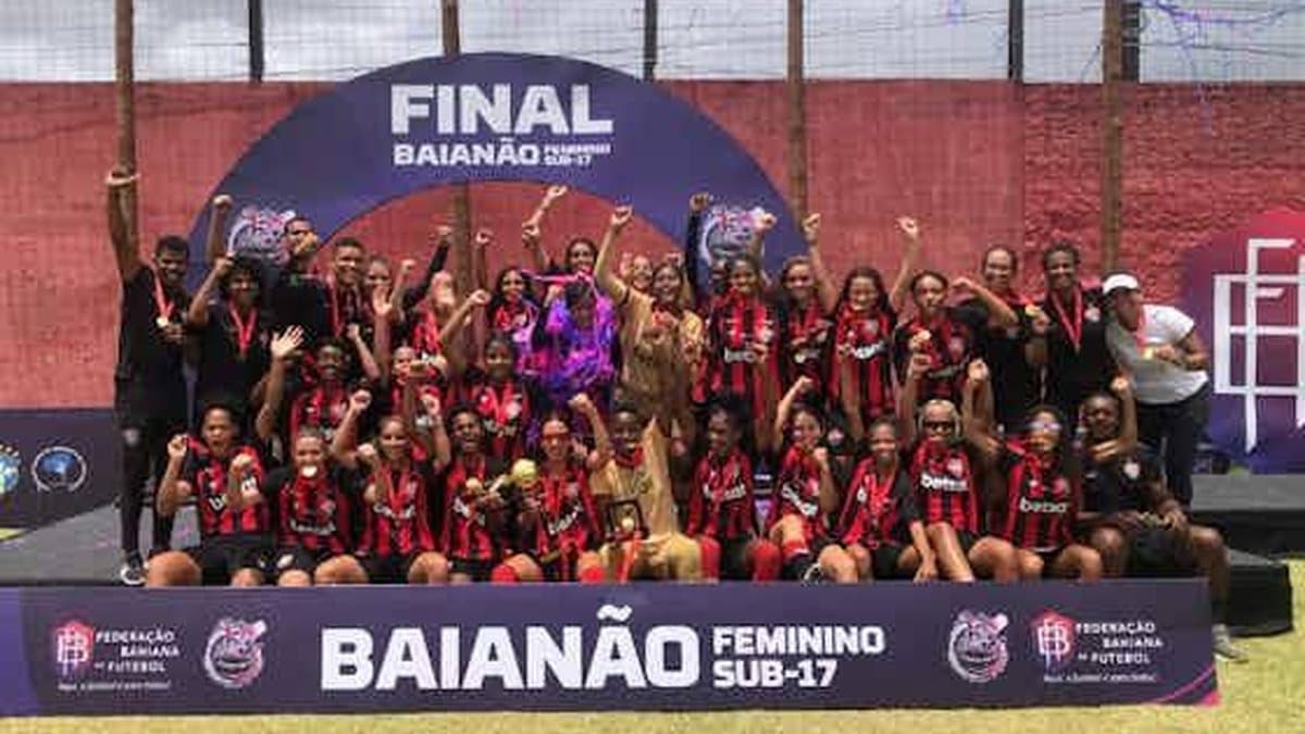 Vitória conquista bicampeonato baiano feminino Sub-17 contra Bahia nos pênaltis