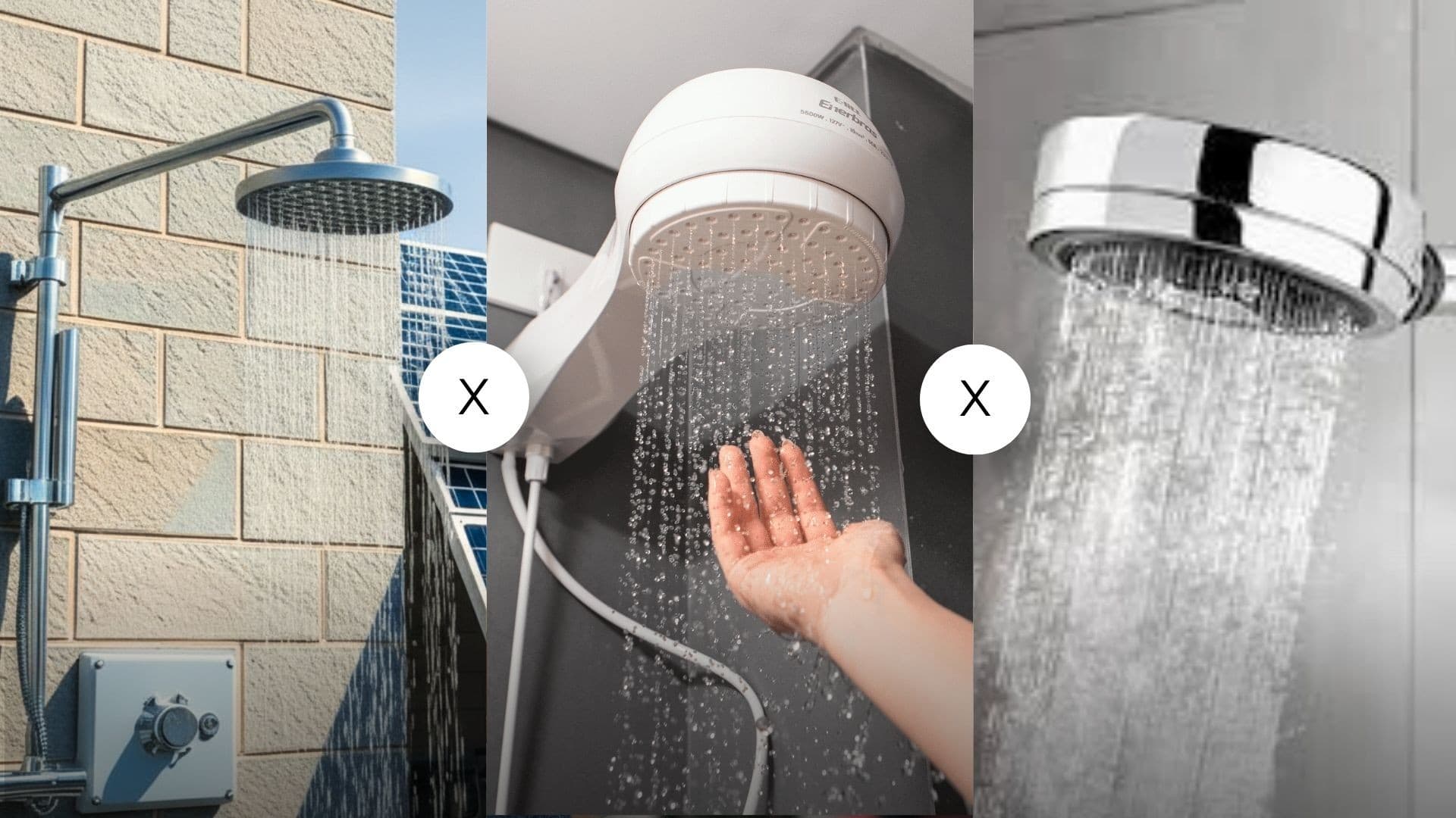 Chuveiro elétrico, a gás ou solar: descubra a opção mais econômica para seu lar