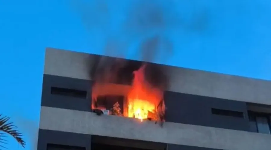 Incêndio em luxo apartamento de Ondina, Salvador, não deixa feridos graves
