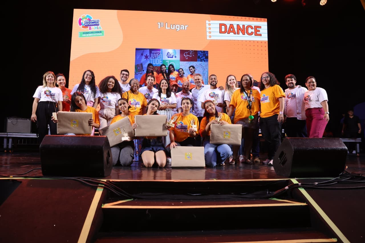 Encontro Estudantil da Bahia discute educação e protagonismo juvenil na Fonte Nova