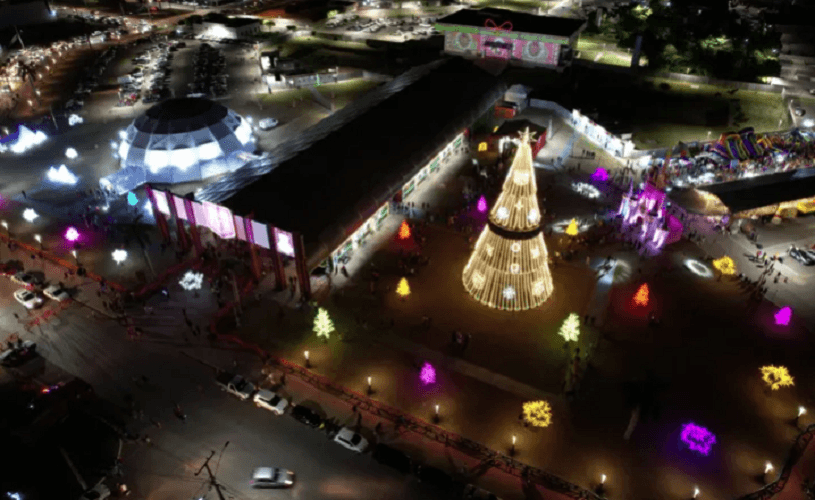Natal LEM 2025 em Luís Eduardo Magalhães com cinema 6D e patinação