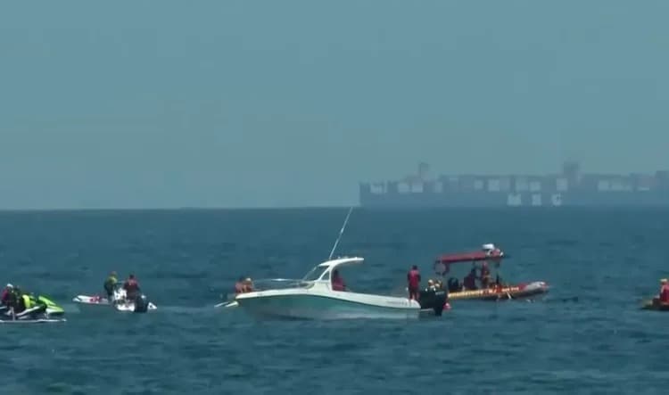 Avião que caiu em Copacabana não tinha licença para propaganda aérea