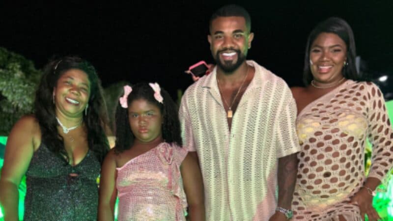 Davi Brito rebate ataques racistas contra sobrinha: “Ela vai ser mais rica que vocês”