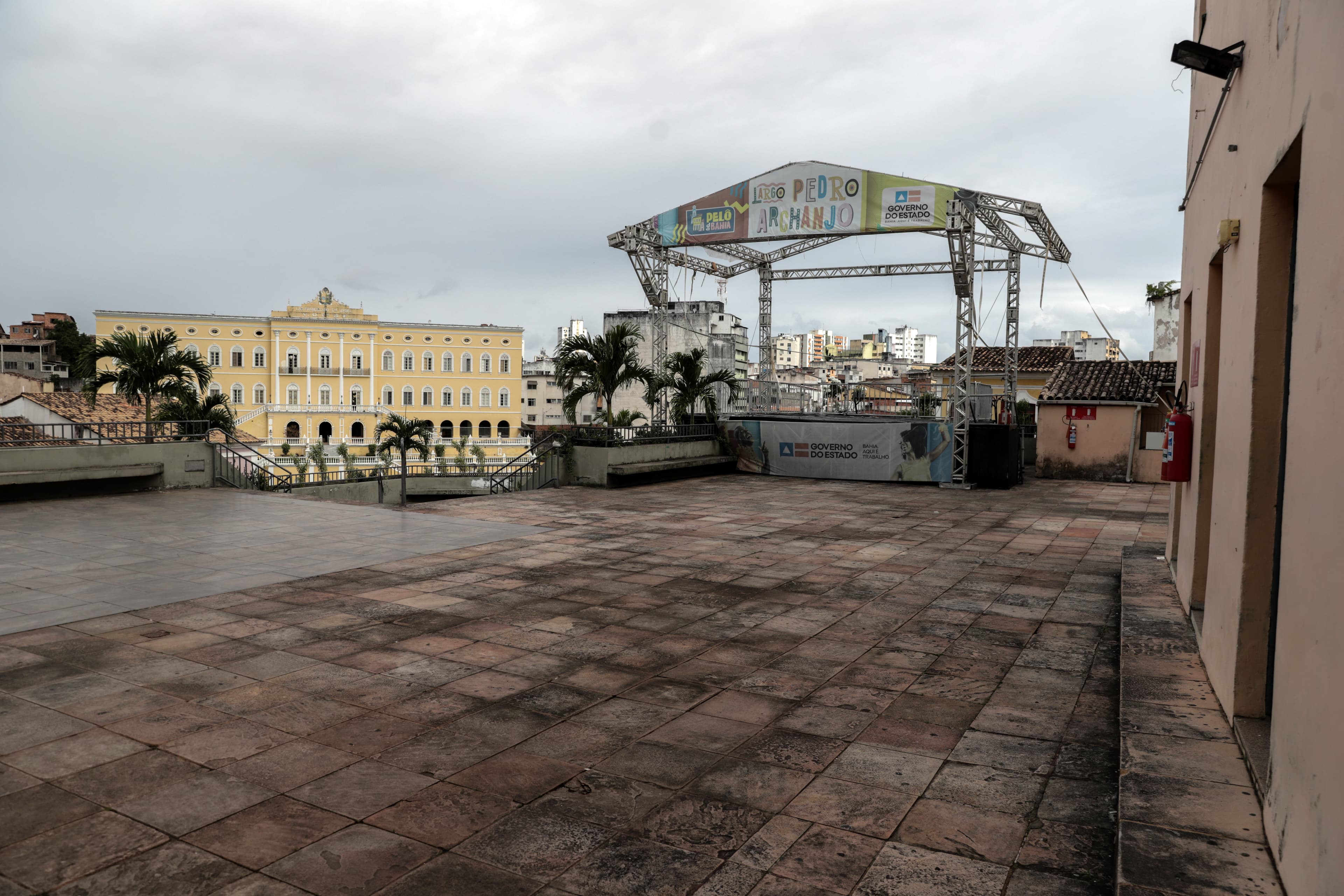 Governo da Bahia define empresa para reforma no Largo Pedro Arcanjo
