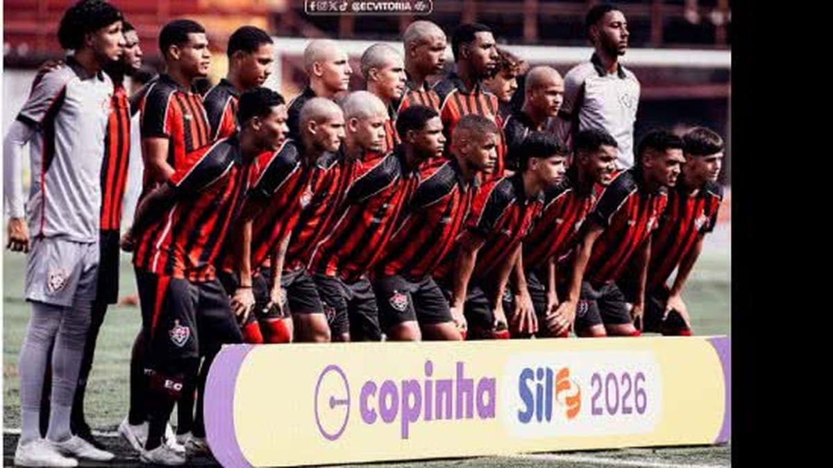 Vitória perde, mas se classifica na Copinha e pode encarar Palmeiras