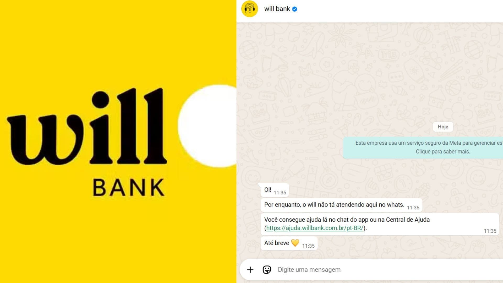 Will Bank: usuários relatam dificuldade para contato durante liquidação