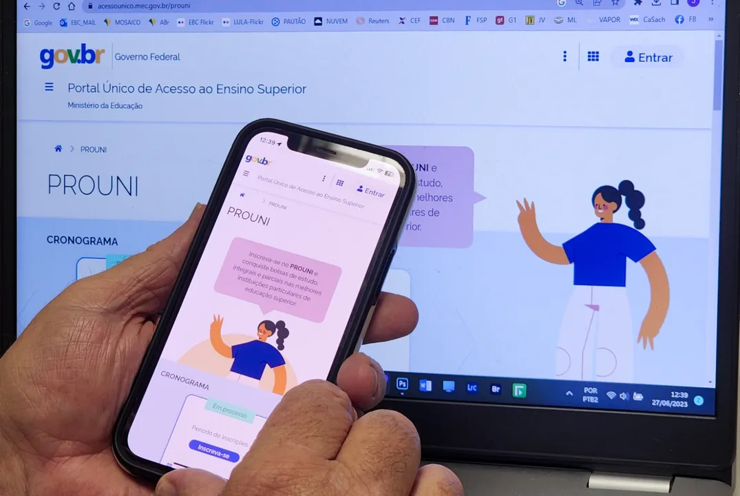 Inscrições do Prouni 2026 encerram nesta quinta com maior oferta de bolsas