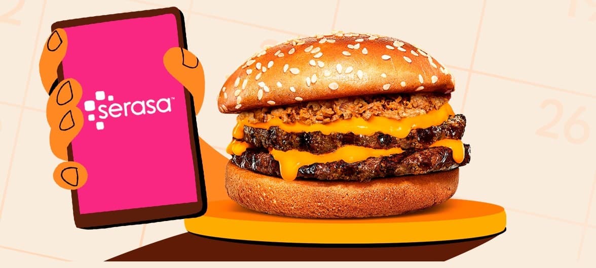 Burger King e Serasa Oferecem Hambúrguer Grátis na Madrugada