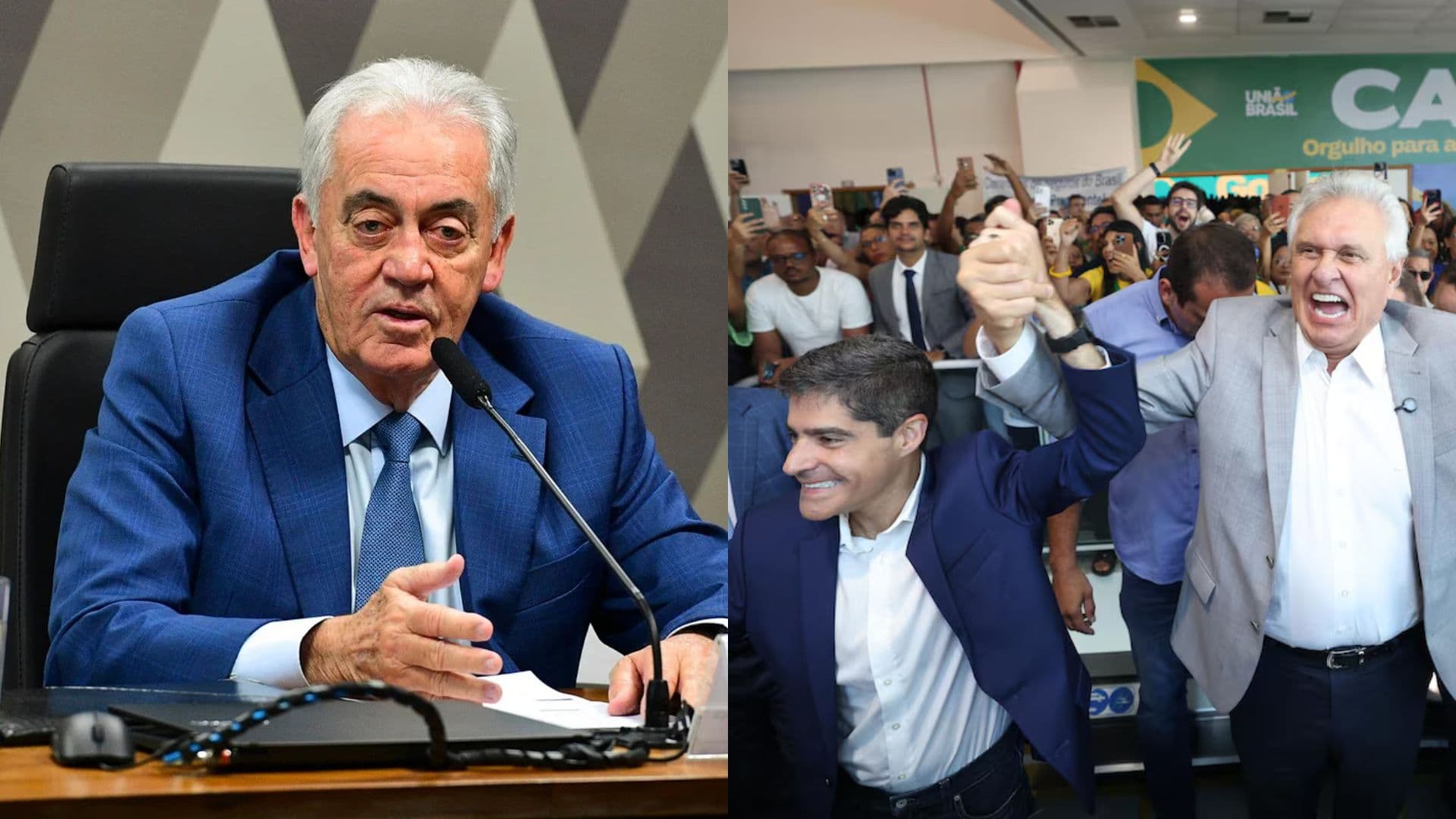 Caiado tenta tirar controle do PSD da Bahia de Otto Alencar com apoio de ACM Neto