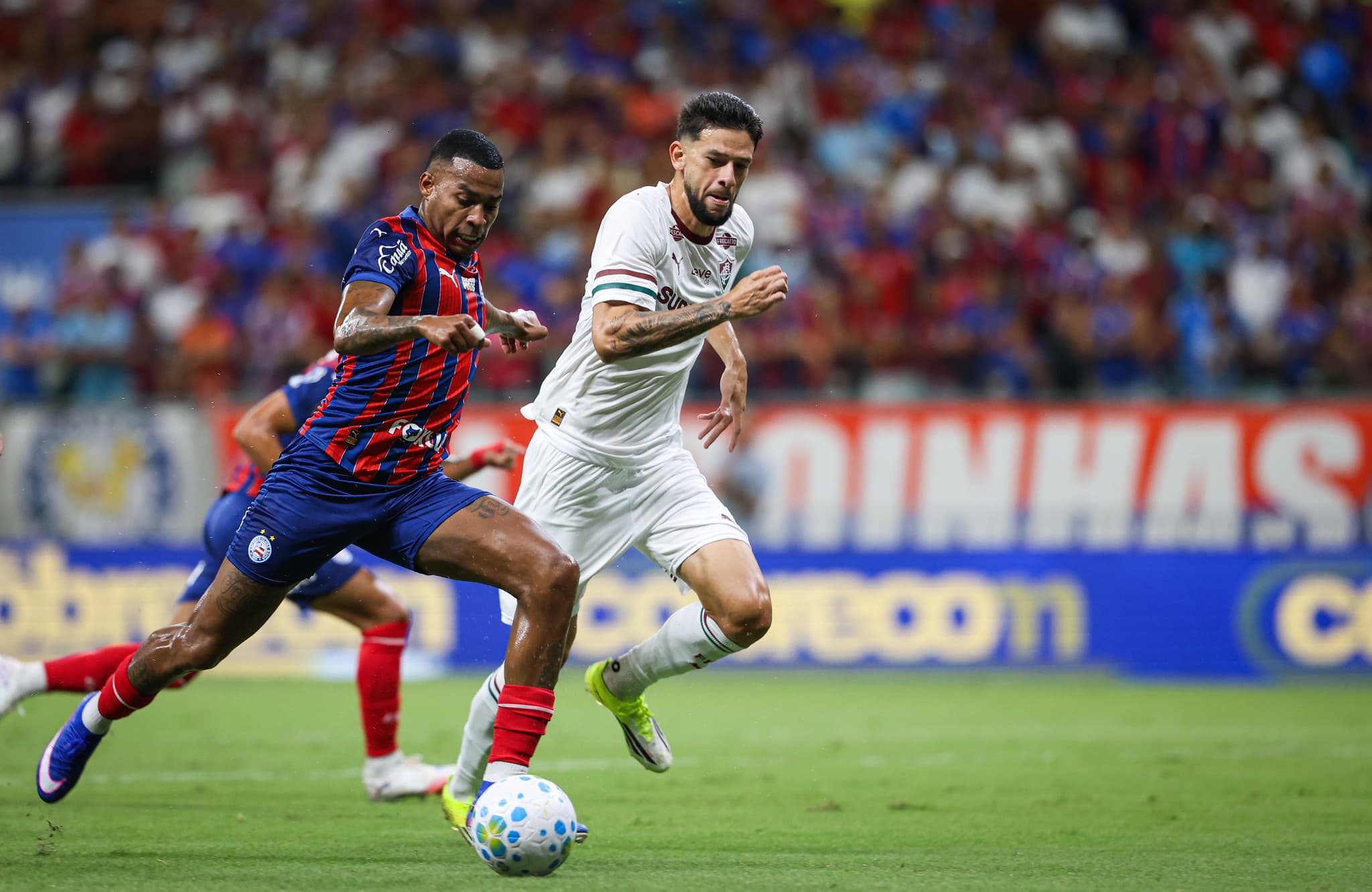 Bahia arranca empate heroico com Fluminense na Fonte Nova