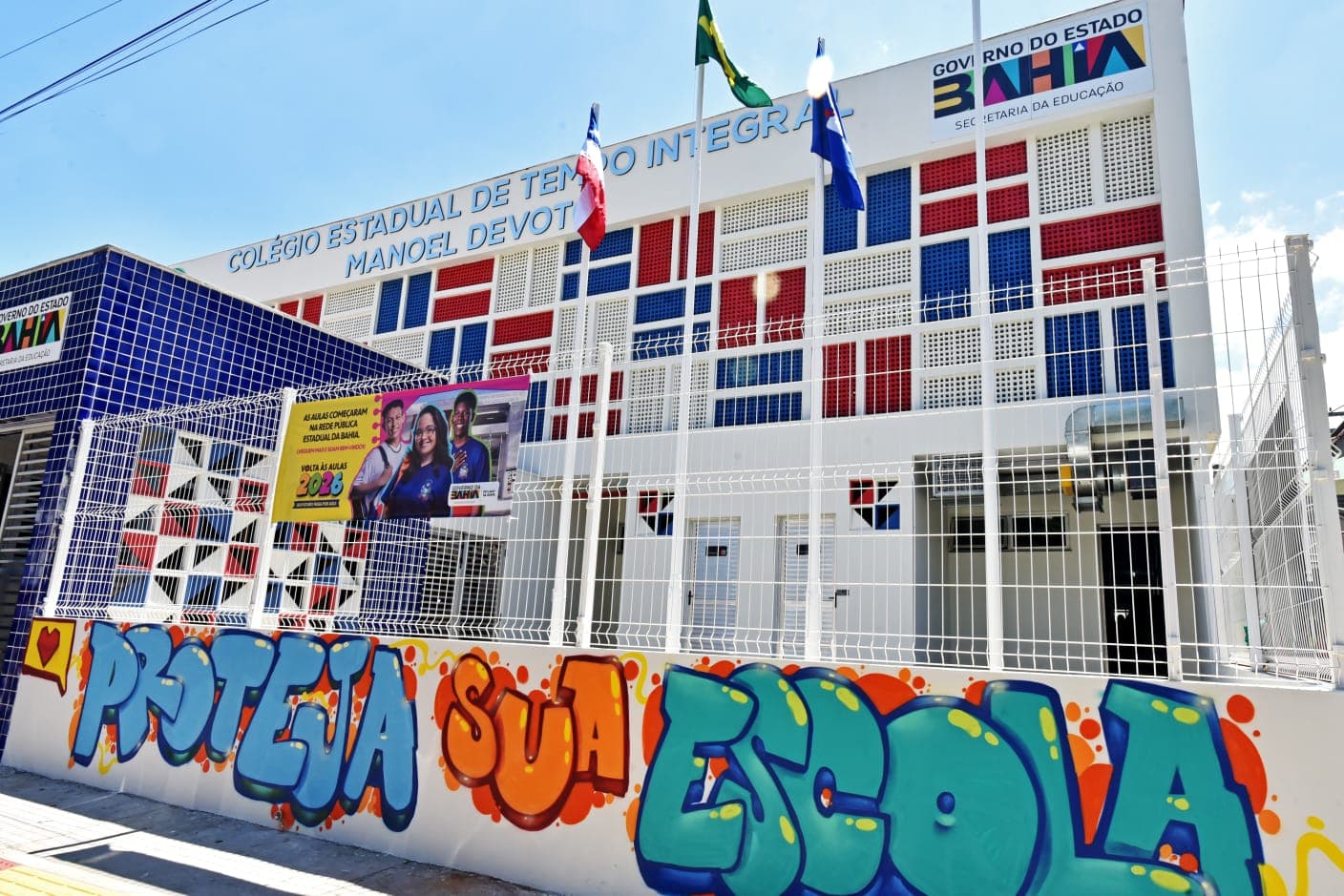 Colégio em Salvador é modernizado com R$ 21,3 milhões e celebra ano letivo