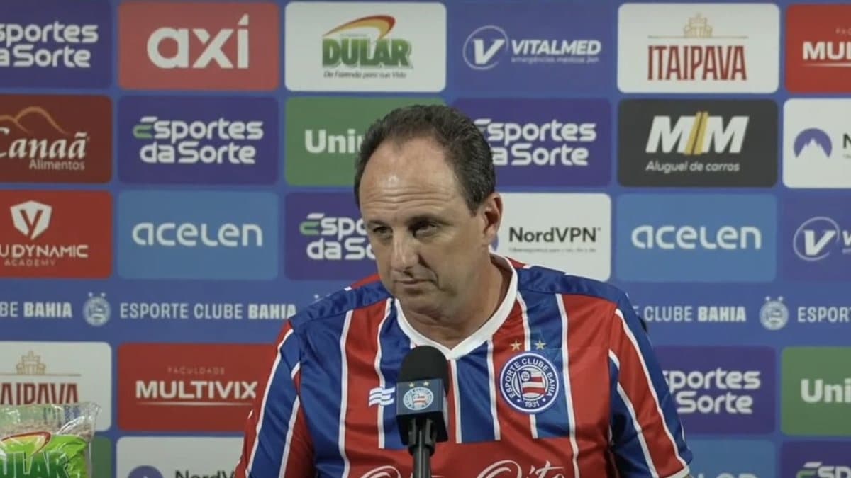 Rogério Ceni celebra vitória do Bahia e elogia Everton Ribeiro