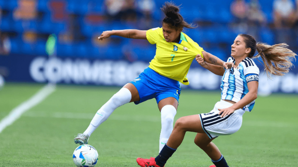 Brasil perde para a Argentina mas avança no Sul-Americano Sub-20