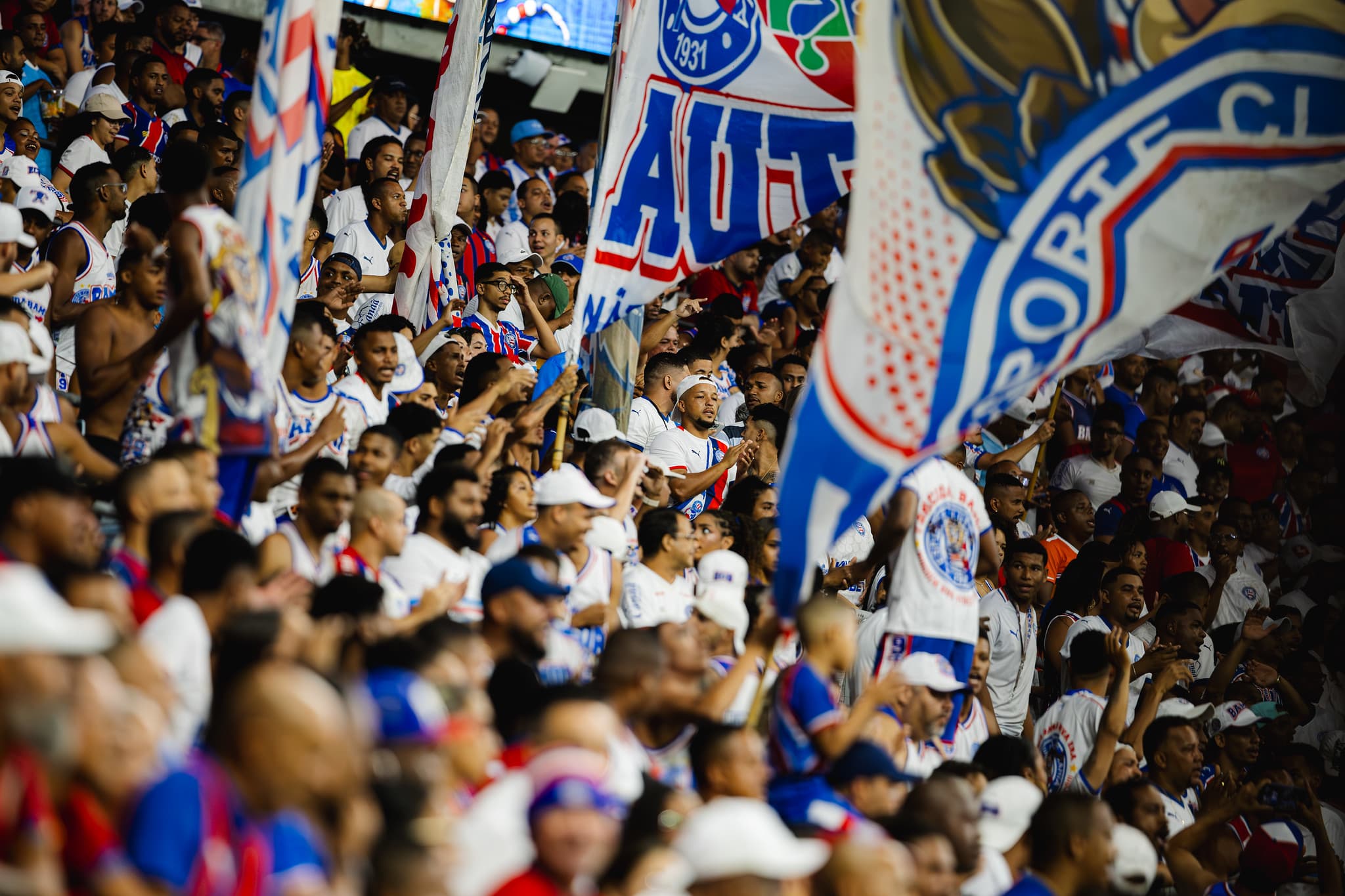 Público do Bahia no Brasileirão: Esquadrão tem 2ª maior média da Série A 2026
