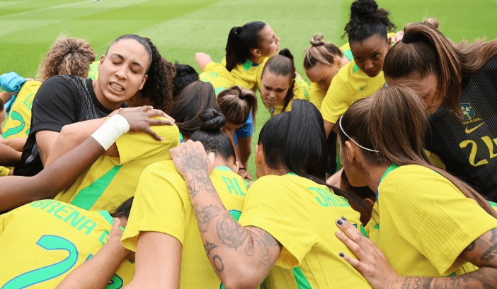 Brasil goleia Zâmbia por 6 a 1 no Fifa Series feminino em Cuiabá