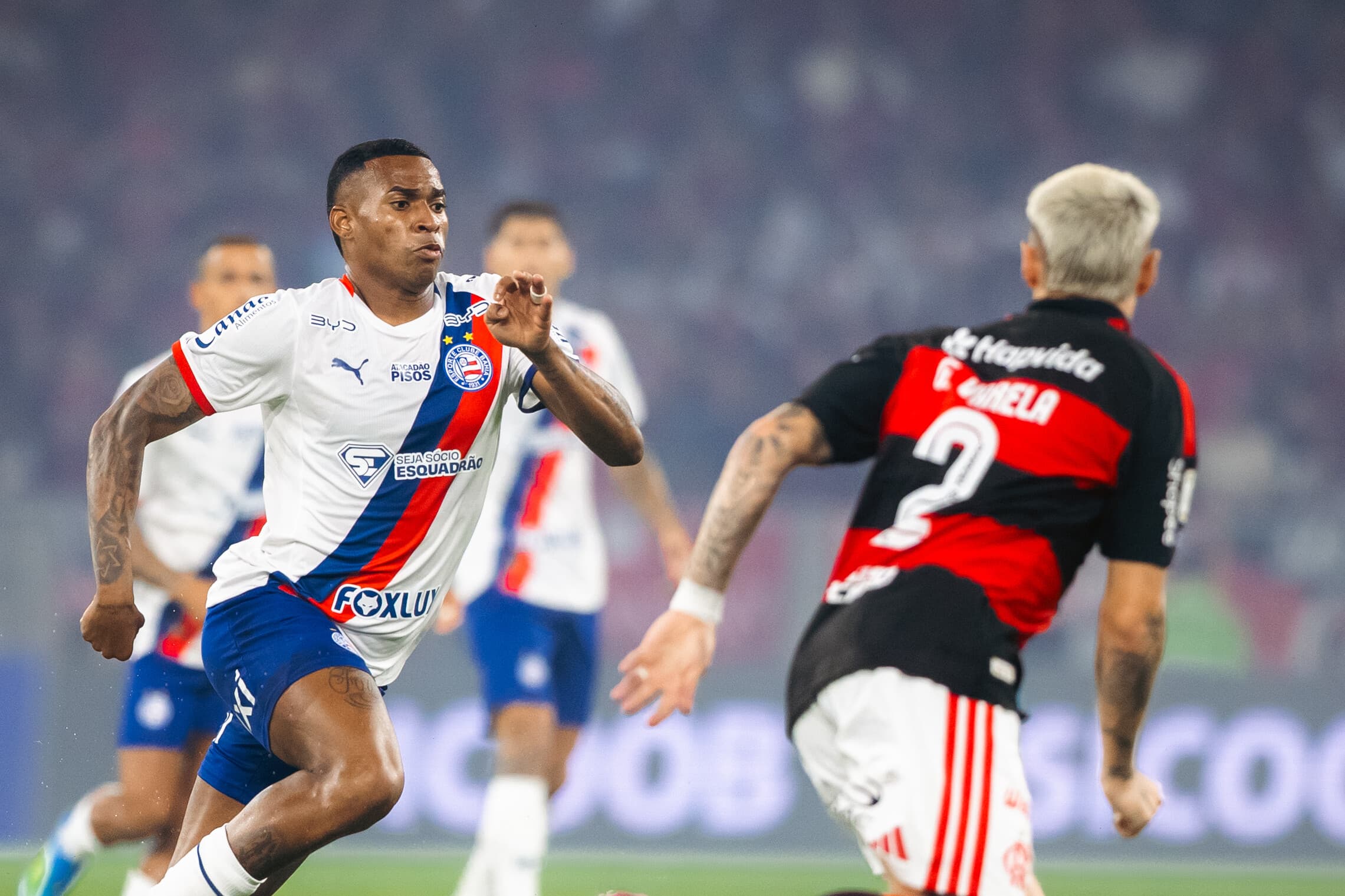 Bahia perde para o Flamengo por 2 a 0 no Maracanã pelo Brasileirão
