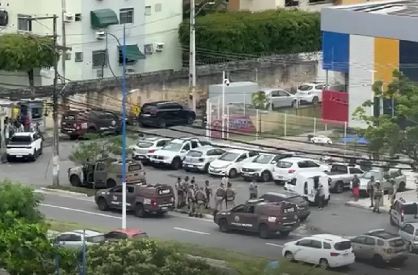 Segundo a PM, os três presos são todos da Bamor -