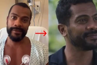 Ator Samuel de Assis foi internado às pressas neste domingo -