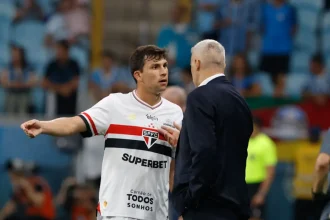 Gonzalo Tapia e Hernán Crespo, do São Paulo -