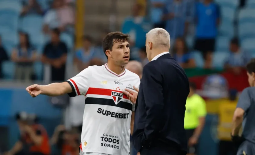 Gonzalo Tapia e Hernán Crespo, do São Paulo -