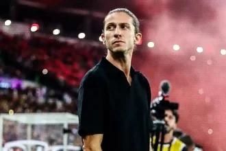 Filipe Luís, técnico do Flamengo -