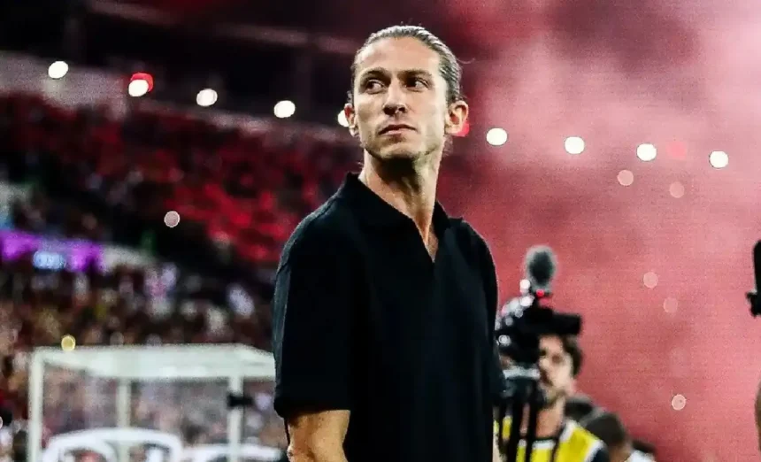 Filipe Luís, técnico do Flamengo -