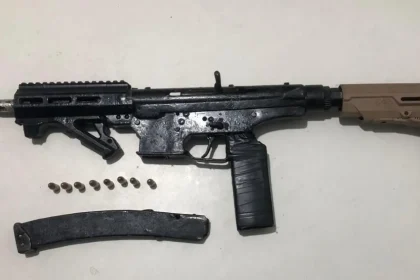 Arma apreendida em Itaparica -