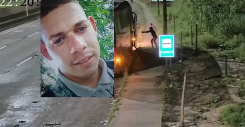 Tiago foi executado quando tentava se esconder dentro de ônibus -